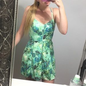 Blue/green dress